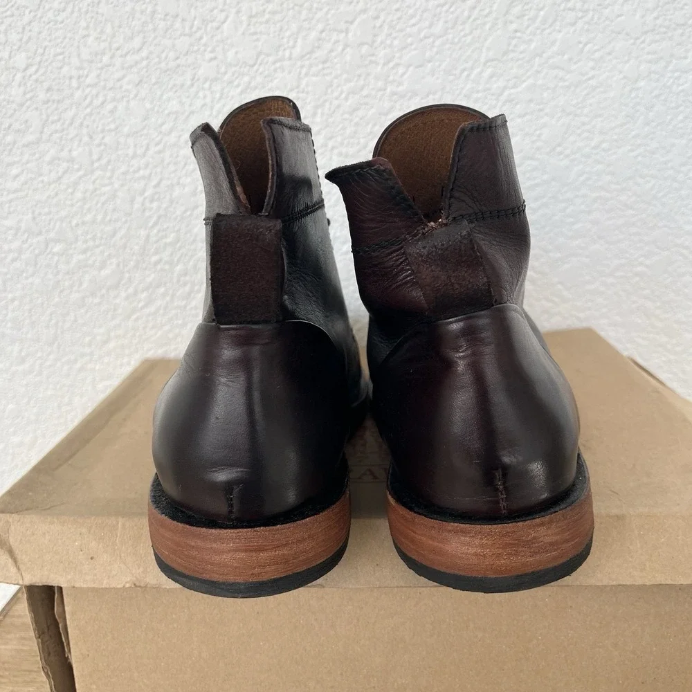 Sutro San Francisco Adler Men's Size 11 Burgundy Red Cap Toe Goodyear Boots